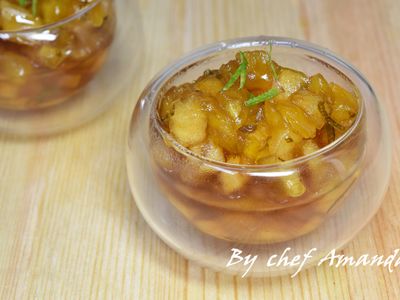 參考食譜 : 蘋果鳳梨果醬