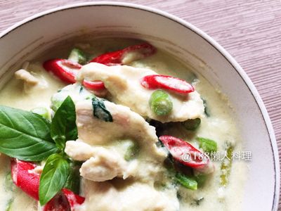 參考食譜 : 綠咖哩雞 @188懶人料理