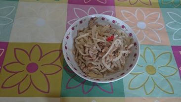 參考食譜 : 榨菜炒肉絲
