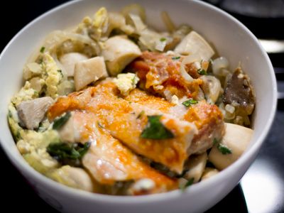 參考食譜 : 雞肉丼飯