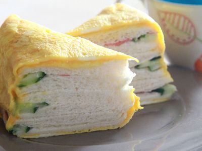 蛋包三明治_小七食堂