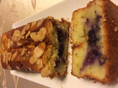 參考食譜 : 籃莓優格磅蛋糕