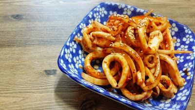 涼拌洋蔥魷魚양파오징어무침