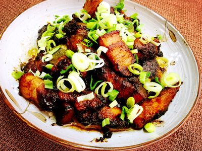 參考食譜 : 南瓜燒肉