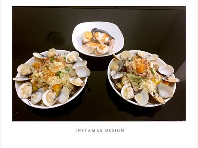 參考食譜 : 蛤蜊豬肉燉飯