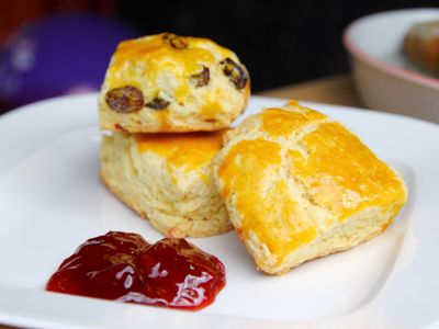 安萱下課後 無敵簡單比斯吉(司康)