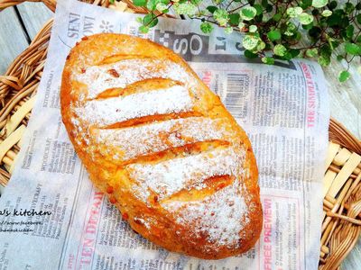 參考食譜 : 蜂蜜核桃麵包