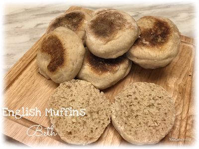 參考食譜 : 英式馬芬 - 早餐