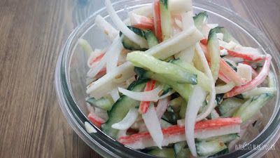 小黃瓜蟹肉沙拉오이맛살샐러드