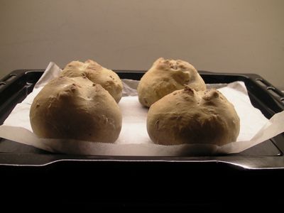 參考食譜 : 核桃麵包