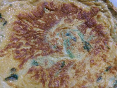 かにの香菜[九層塔]煎蛋