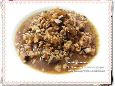 參考食譜 : 香菇肉燥