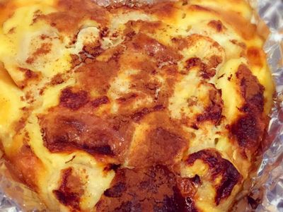 享瘦美食~英式香蕉麵包布丁