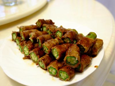 照燒秋葵肉捲