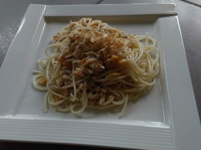 義大利拌魚肉麵