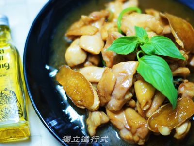 參考食譜 : 不燥不熱的三杯雞【自然好油x茶籽堂】