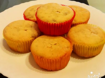 參考食譜 : 香蕉杯子蛋糕