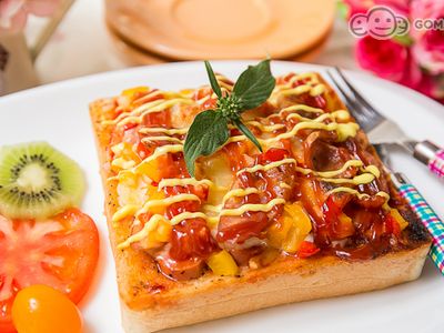 參考食譜 : 夏威夷厚片土司