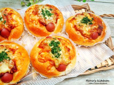 參考食譜 : 咖哩熱狗麵包