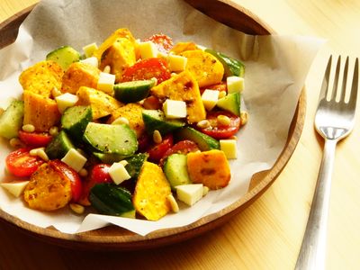 烤地瓜堅果沙拉