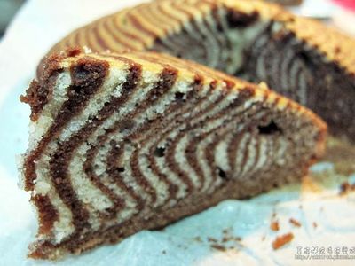 參考食譜 : 斑馬蛋糕
