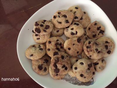 參考食譜 : 巧克力豆餅乾