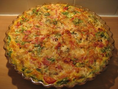 參考食譜 : 培根義式蛋餅 Frittata