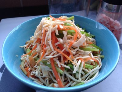 參考食譜 : 涼拌干絲