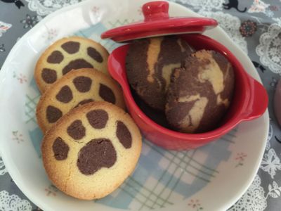 參考食譜 : 貓掌餅乾