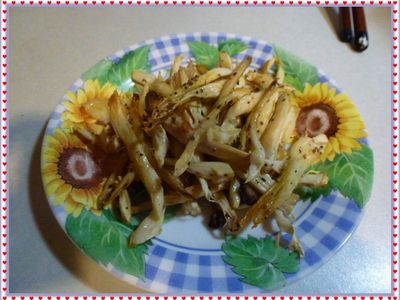 參考食譜 : 清爽低卡料理~椒鹽烤鮑菇