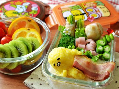 參考食譜 : 蛋黃哥造型便當_小七食堂