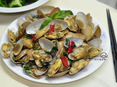 參考食譜 : 快炒海瓜子