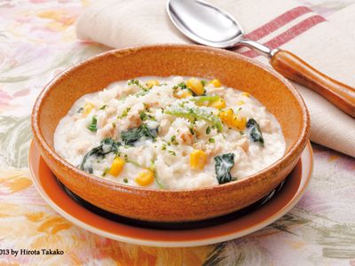 參考食譜 : 牛奶燉飯