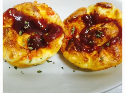 參考食譜 : 歐姆蛋馬芬