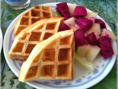 參考食譜 : 基本款鬆餅★