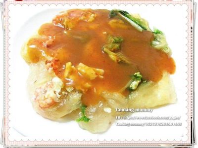 參考食譜 : 蝦仁煎