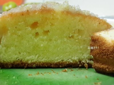 參考食譜 : 檸檬磅蛋糕