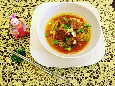 參考食譜 : 紅燒蕃茄牛肉麵