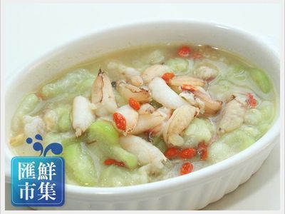 參考食譜 : 蟹管肉絲瓜