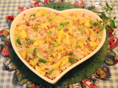 沙拉火腿蛋炒飯【滿分早點X桂冠沙拉】