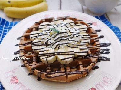 參考食譜 : 香蕉鬆餅