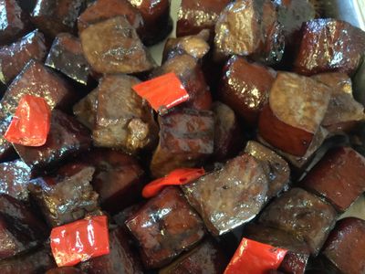 參考食譜 : 油燜黑豆干