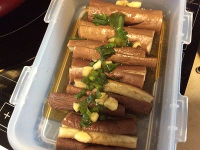 蒸茄子（電鍋版）