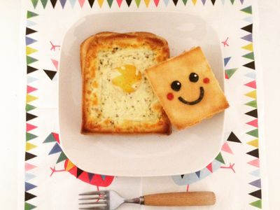 焗烤鮪魚蛋吐司盒子