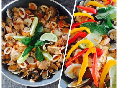 參考食譜 : 超鮮美澎湃之西班牙海鮮燉飯