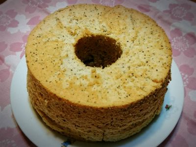 參考食譜 : 紅茶戚風蛋糕
