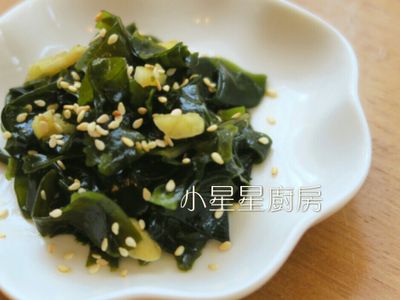 參考食譜 : 韓式涼拌海帶芽