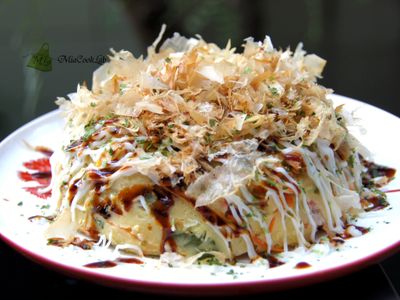 巨大海鮮蛋燒【大同智慧AI電鍋】