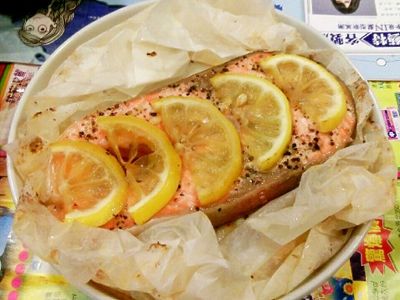 【奶油檸檬鮭魚】