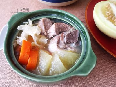 美濃瓜銀耳雞湯